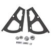1 Pairs Cabinet Hinge Fan Shape 1/2/3 Layers Drawer Hinges Replacement Fittings Flip Frame Hinges Furniture Hardware