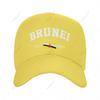 Unisex Baseball Cap Brunei EST Independence Day Wild Sun Shade Peaked Adjustable Outdoor Caps for Unisex Women