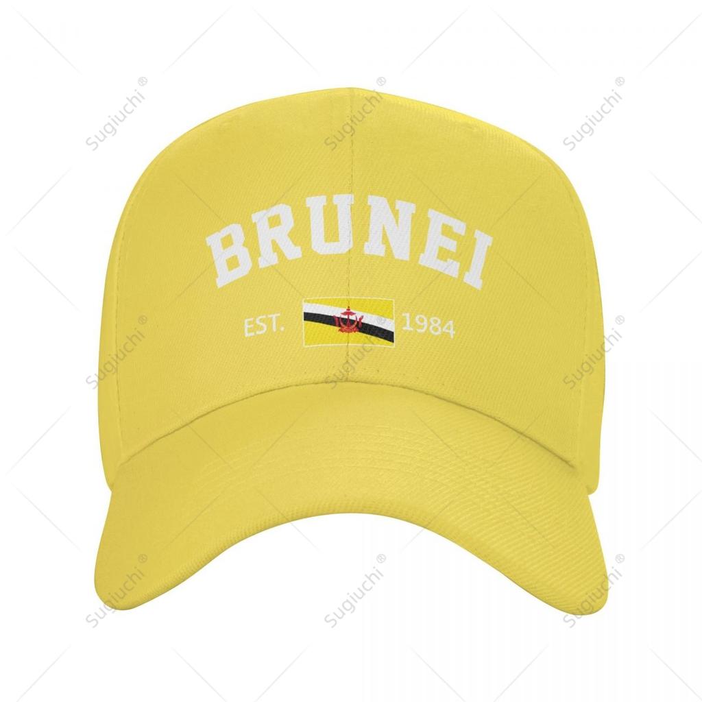 Unisex Baseball Cap Brunei EST Independence Day Wild Sun Shade Peaked Adjustable Outdoor Caps for Unisex Women