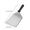 Barbecue Shovel Kitchen Cooking Shovel Essential Tool Stainless Steel Material Frying Shovel Great for Outdoor Grilling