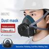 KuangJie 8005 Half Face Dust Mask for Painting, Industrial Dust & Grinding Protection