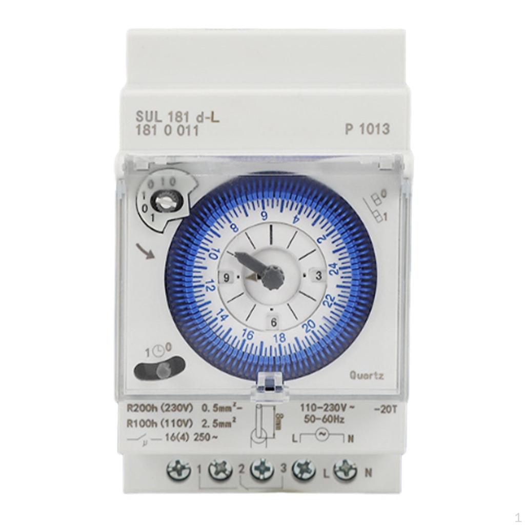 Mechanical Timer 15 Minutes Interval Portable Electrical Programmable Switch Time for