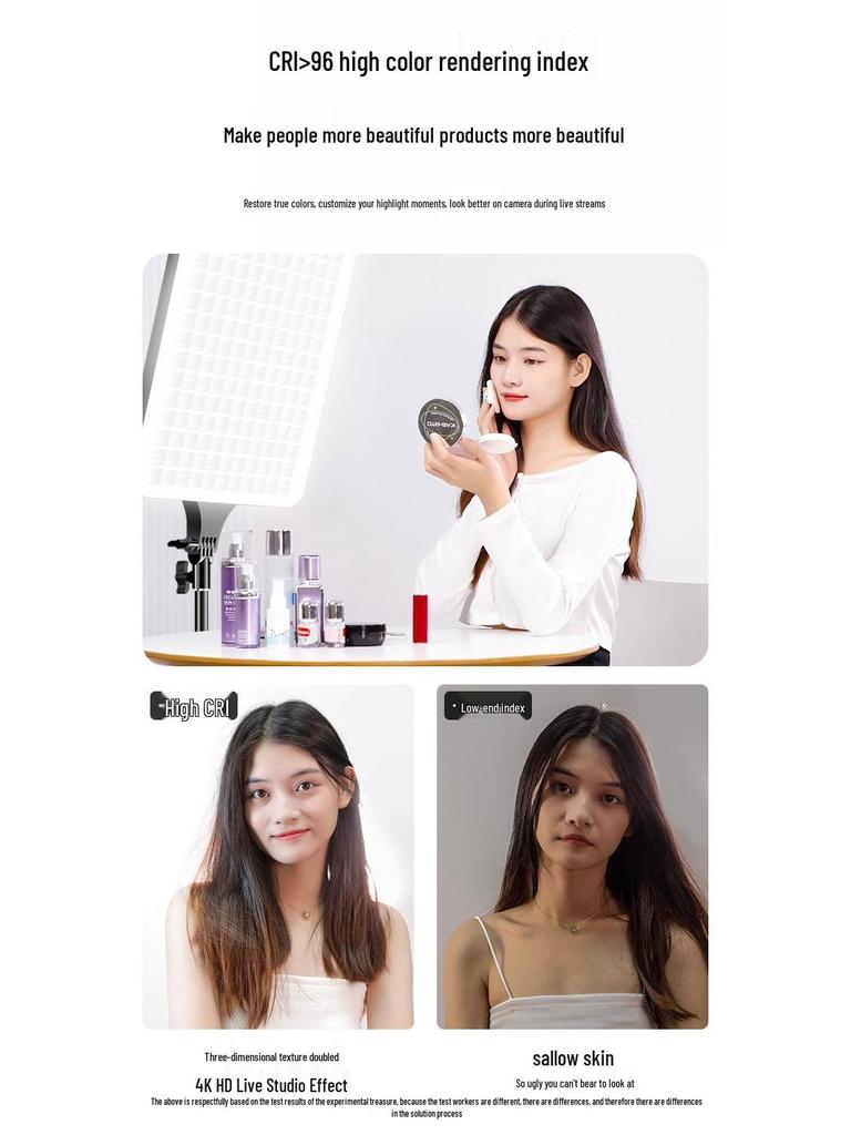 19" Kwadratowe Światło LED Soft Fill do Fotografii i Wideo