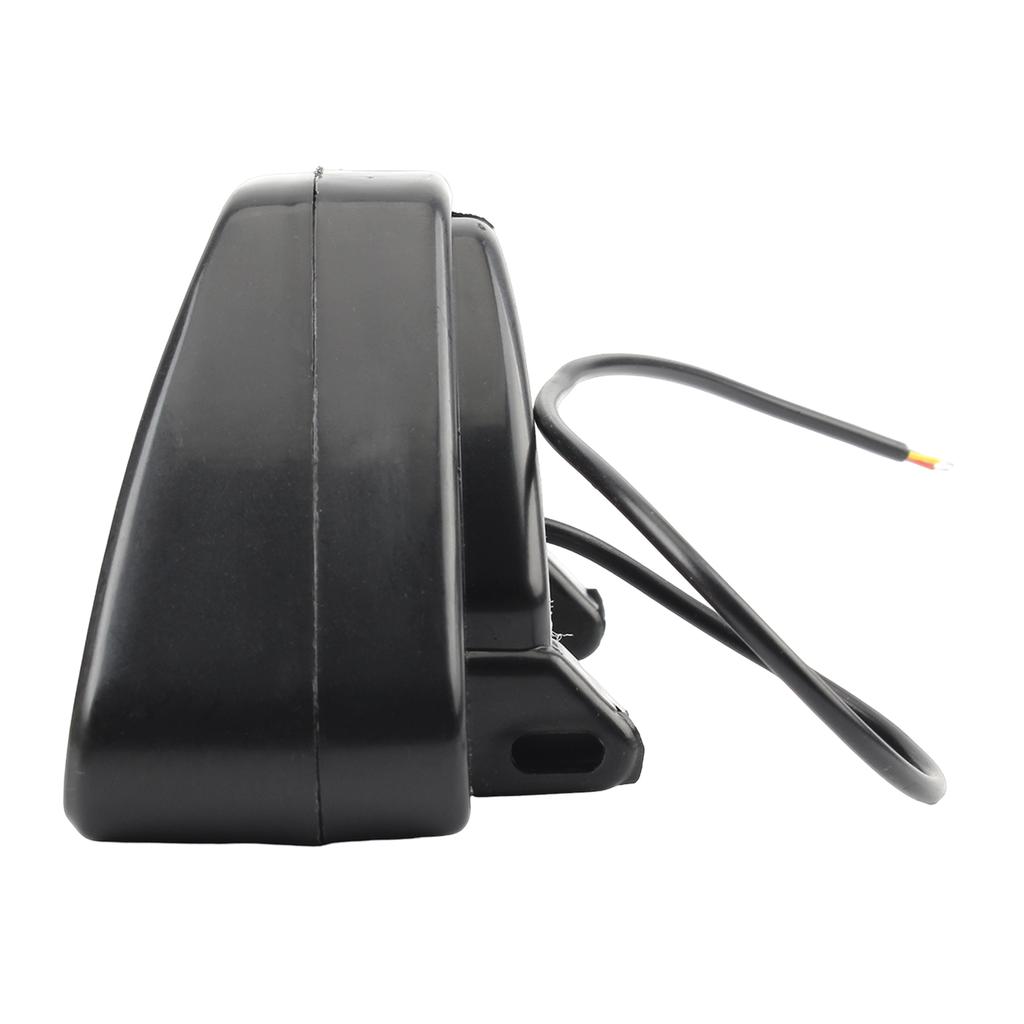 Motorcycle Car Tail Light 12 LED Triangular Brake Light Flash Warning Light Reverse Safety Parking Strobe Modified Accessories