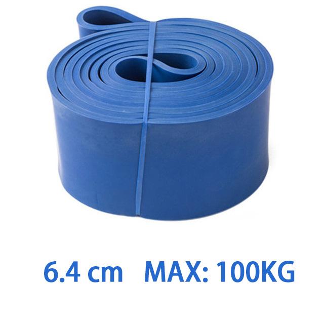 Pevné latexové posilovací gumy Domácí posilovací gumy pro odporový trénink Protahování těla Domácí cvičení 15 lb až 125 lb