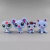 Ensemble de Figurines d'Animaux Miniature Littlest - 24 Ornements d'Animaux de Compagnie