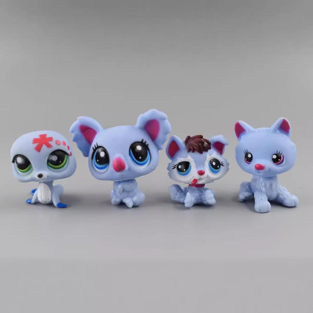Ensemble de Figurines d'Animaux Miniature Littlest - 24 Ornements d'Animaux de Compagnie