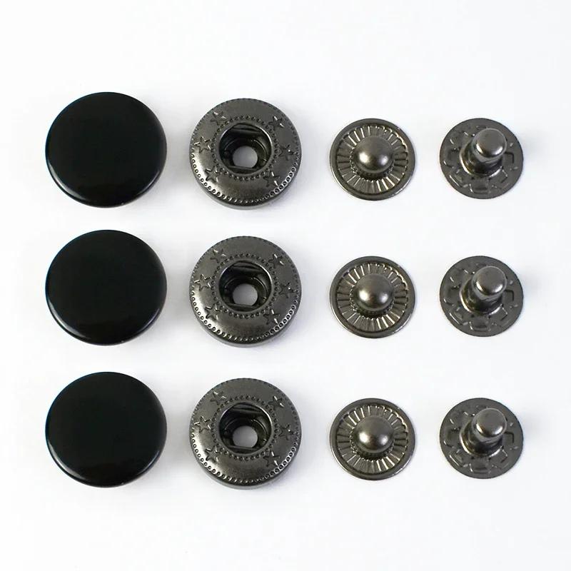 10/20 Set Meetee 12-17mm Bottoni a Pressione Chiusure Bottoni a Pressione Colorati Artigianato della Pelle Abbigliamento Borse Decorazione Accessori per Cucito