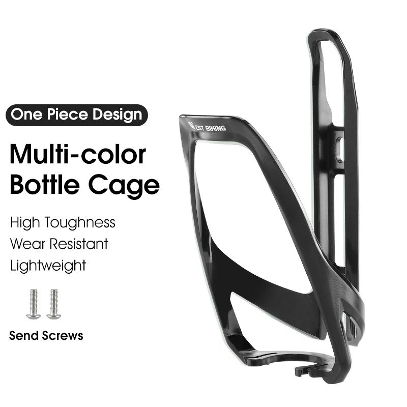 WEST BIKING Ultralight Bike Bottle Cage PC Bicycle Bottle Holder Mountain Folding Bike Cage  Bracket Frame Mounting Bike Parts