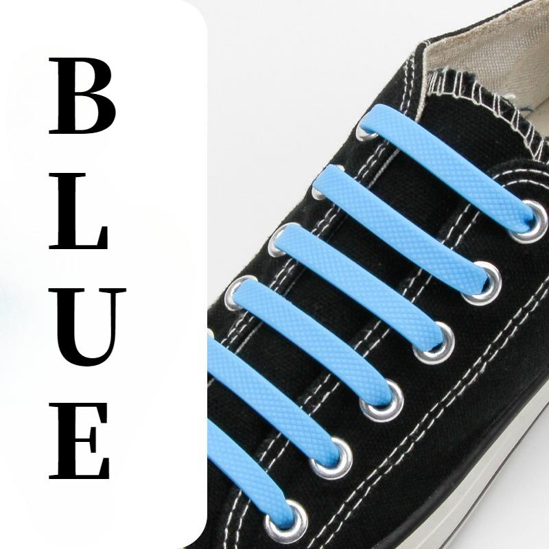 No Tie Gummi Elastisk skolisser Sneaker Skolisser for voksne Løpesko lisser Atletisk sko lisser