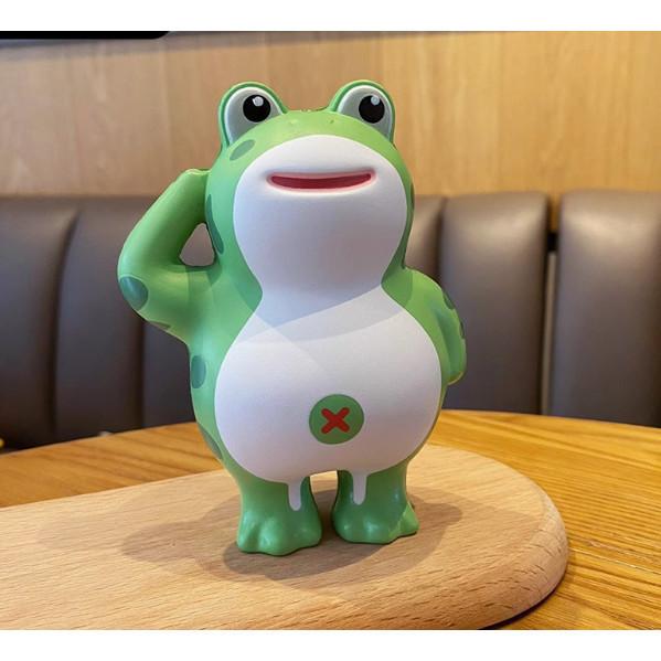 

Снимающий стресс артефакт Салют Лягушка Игрушка Медленно отскакивающая подвеска Кукла Милая кукла Щипок Веселая детская игрушка Интернет Знаменитость зелёный