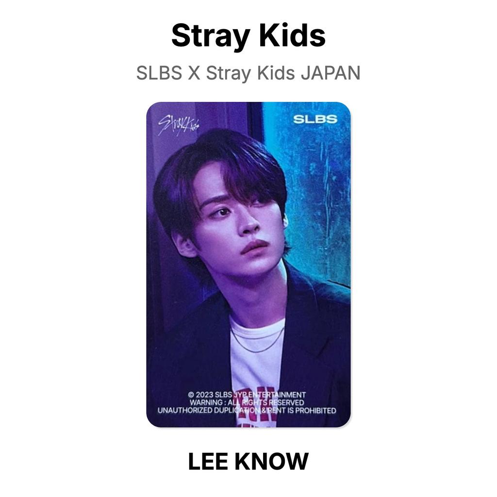 Stray Kids SLBS X Stray Kids JAPAN Offizielle Fotokarte