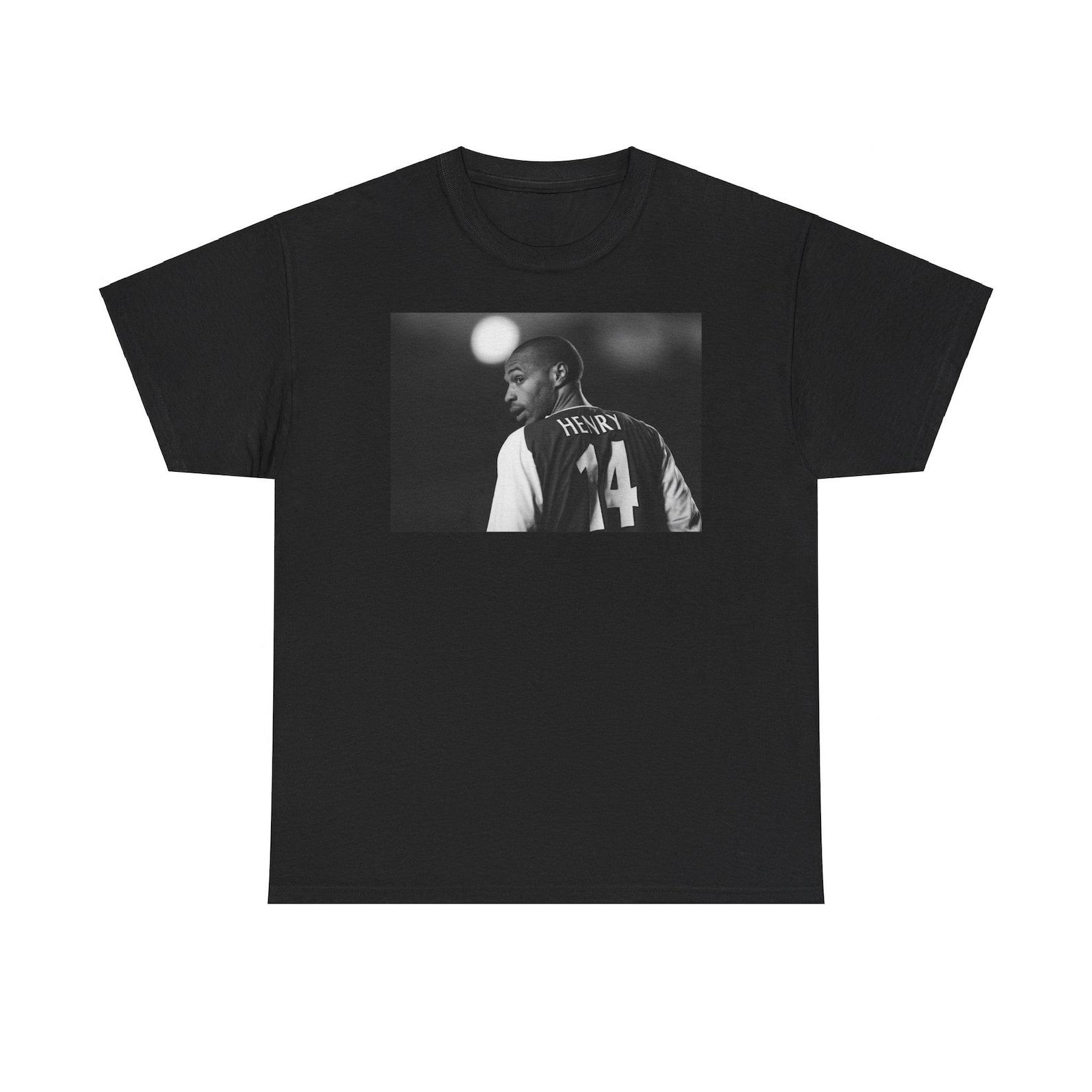 Thierry Henry Retro Arsenal Graphic Tee | Football Gift S