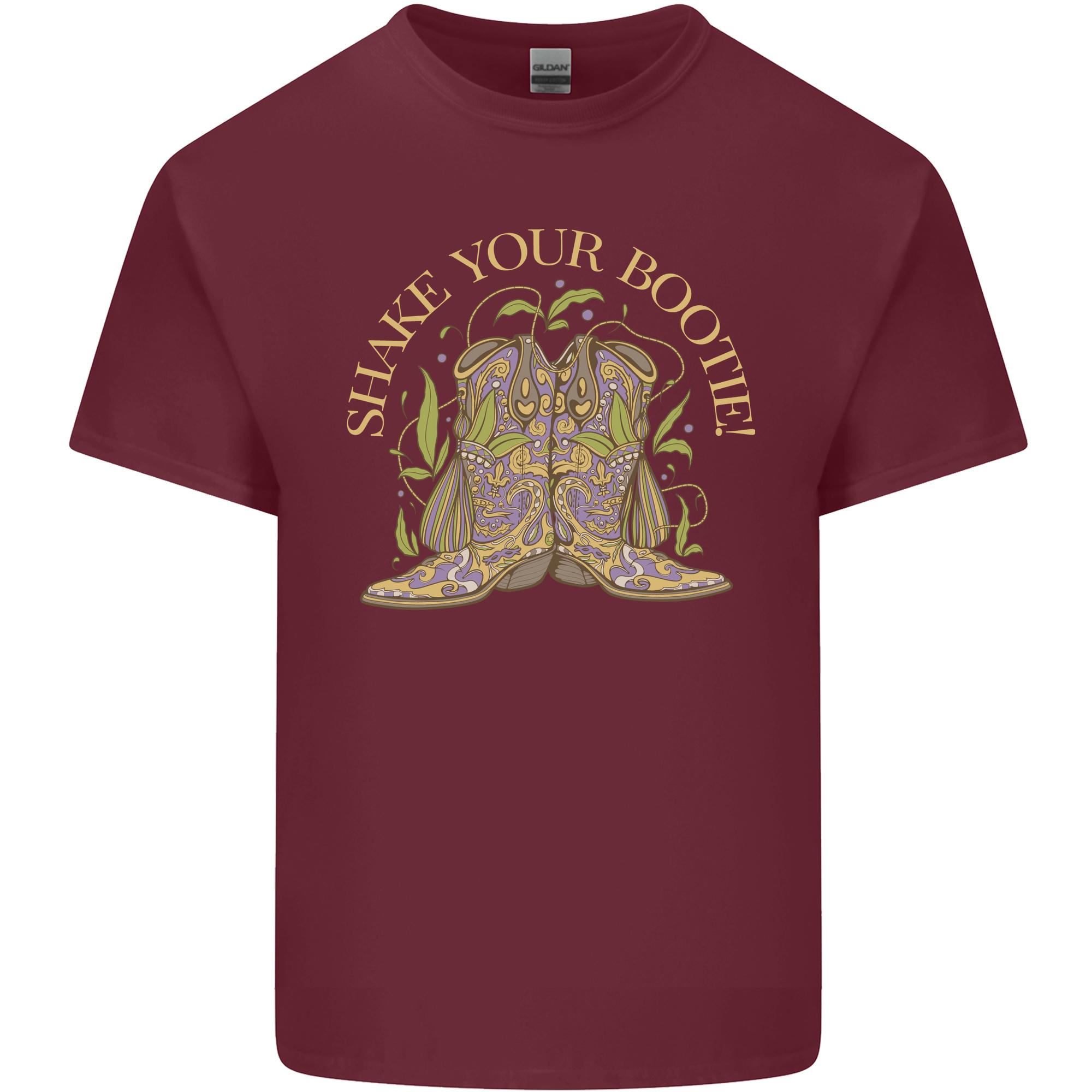 Shake Your Bootie Mardi Gras Unisexs Light Cotton TShirt S