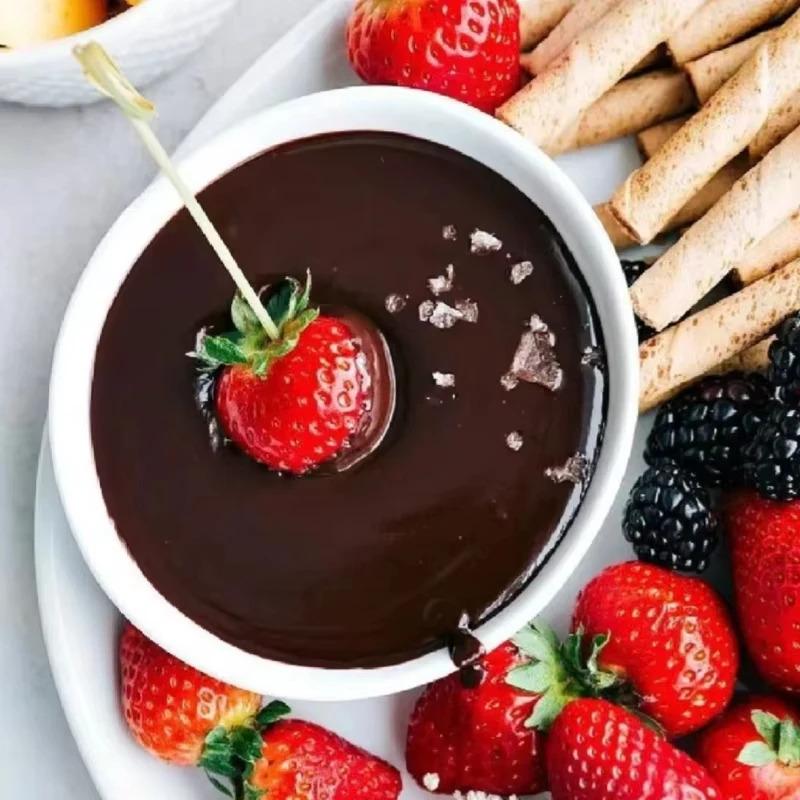 130ml Xícara para Fondue de Chocolate Xícara Europeia com Vela Caneca de Cerâmica Aquecimento de Comida Queijo Criativa Caneca de Café com Garfo Festa de Natal