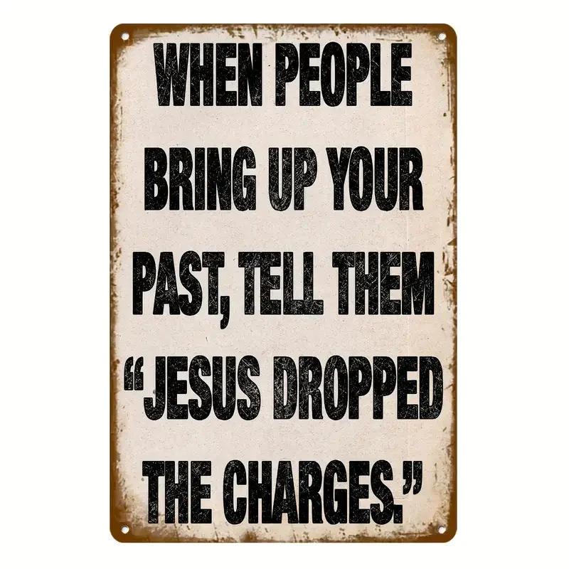 Humorous Satirical Phrases Aluminum Sign Vintage Metal Sign For Home, Cafe Bar Club, Garage, Spaces LivingRoom Wall Decor