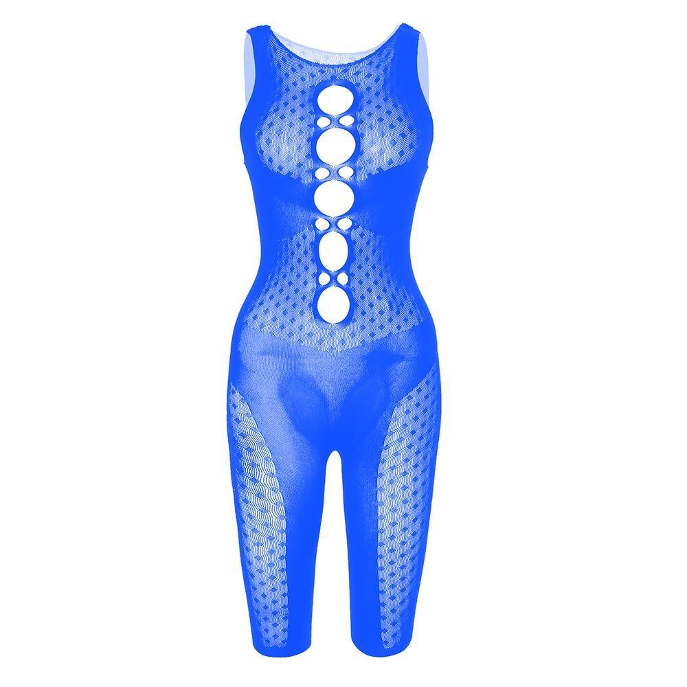 Sexy Women One Piece Mesh Bodysuits Lingerie See Through Bodycon Fishnet Stocking Body Suits Lingerie Costumes Nightwear