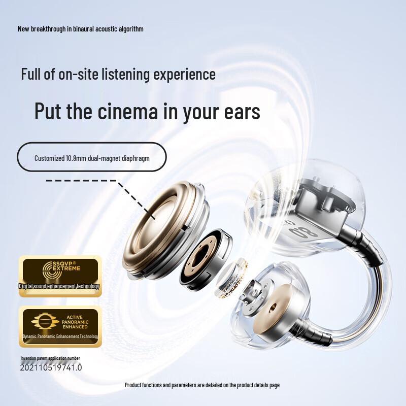 SANAG S8S Bone Conduction Concept Bluetooth Earphones