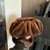 Fashi Soft Plush Hobo Bags for Women Designer Fluffy Faux Fur Lady Handbag Luxury Clutch Bag Female Winter Shell Crossbody Bag