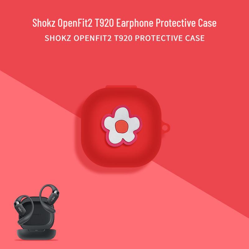 Shokz T920 Protective Case with Comfort Ring for OpenFit2 and Air Open-Ear Earbuds Shokz OpenFit [T910]