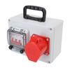 Portable Industrial Outlet Box Electrical Socket Circuit Breaker Distribution Box for Construction Site Factory