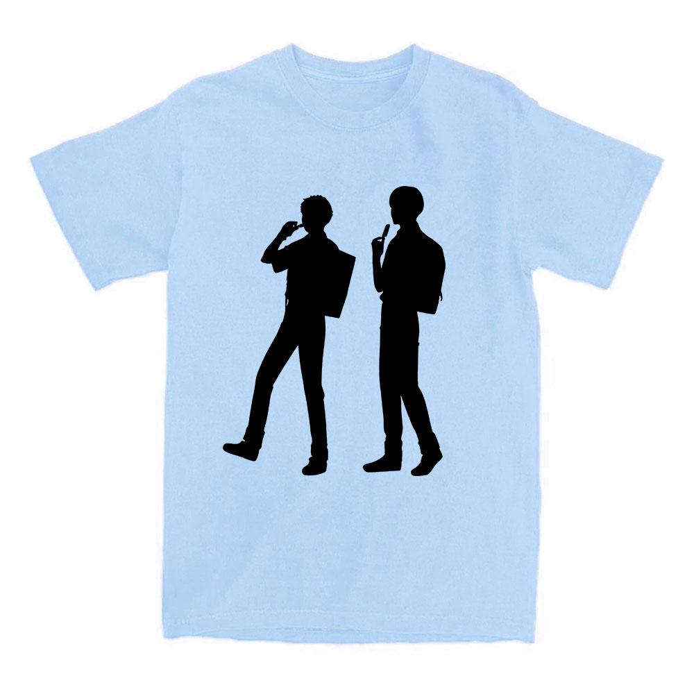 

Футболка с принтом манги The Summer Hikaru Died Хлопковая Свободная Женская Мужская Футболки Мода Повседневная Унисекс Уличная одежда Япония Аниме Футболки Топ M