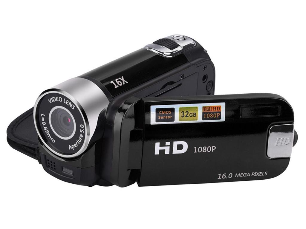 HD100A High-Definition 16MP Digital Camera with 1080P Photo