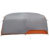 Tunnel Tent with Grey and Orange Roof 410 x 285 x 198 cm Taffeta