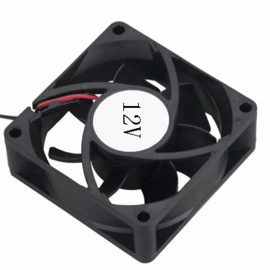 7CM Variable Frequency Silent Cooling Fan 7025 (70x70x25mm) for Computer Cases and Power Supplies, Compatible with 5V/12V/24V