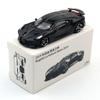 Bugatti Black Night Alloy Car Model 164 Festival Gift Collectors Display Toys