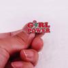 Girl Power Rose Brooch