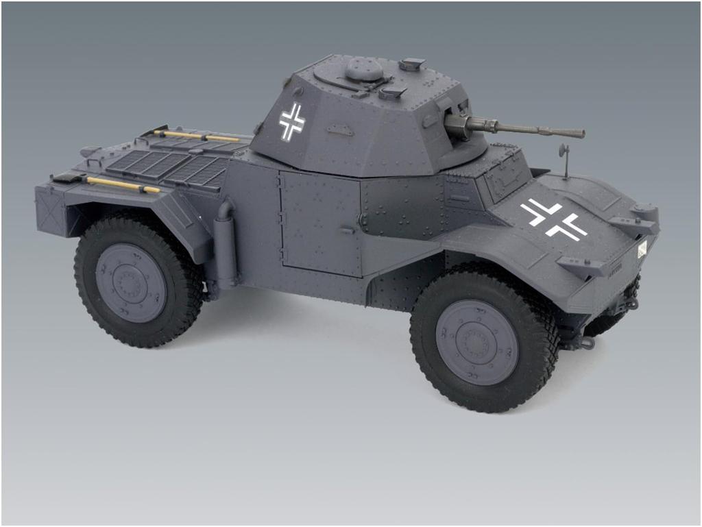 ICM German P204 Armored Vehicle Plastic Model Kit 35374 1/35 (f)