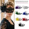 Máscara veneziana de renda Meier com detalhes em diamante - perfeita para bailes de máscaras, carnavais e festas à fantasia