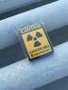 Sawayaka Shokudo Card Sleeves "Radioactivity" (Radioactivity Mark/Hazard Symbol)