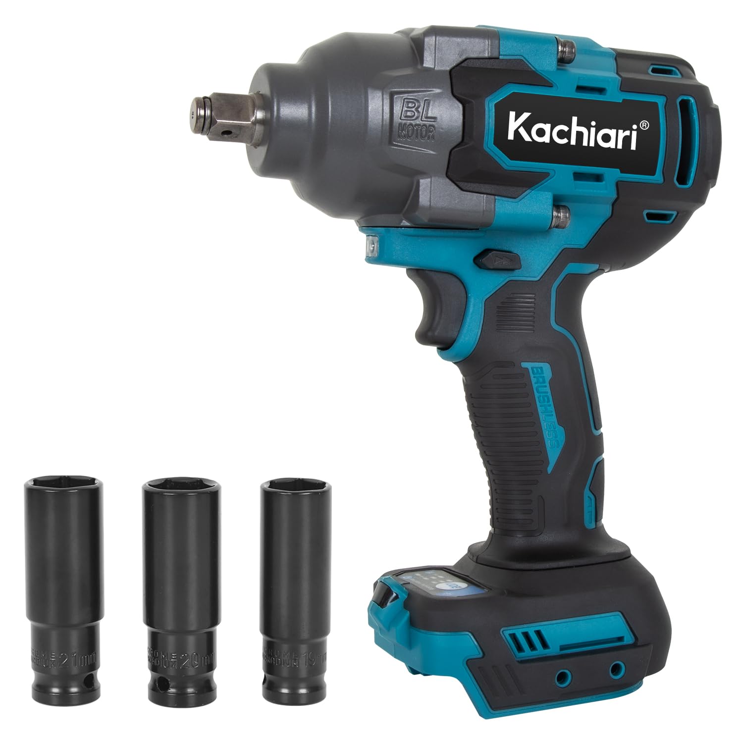 

Kachiari Аккумуляторный Ударный Крутящий Момент Бесщеточный Плавная Скорость Бесщеточный Шина Колесо Автомобиля Мебель Автомобильный Совместимый с Моделями Makita 18V BL1860B синий