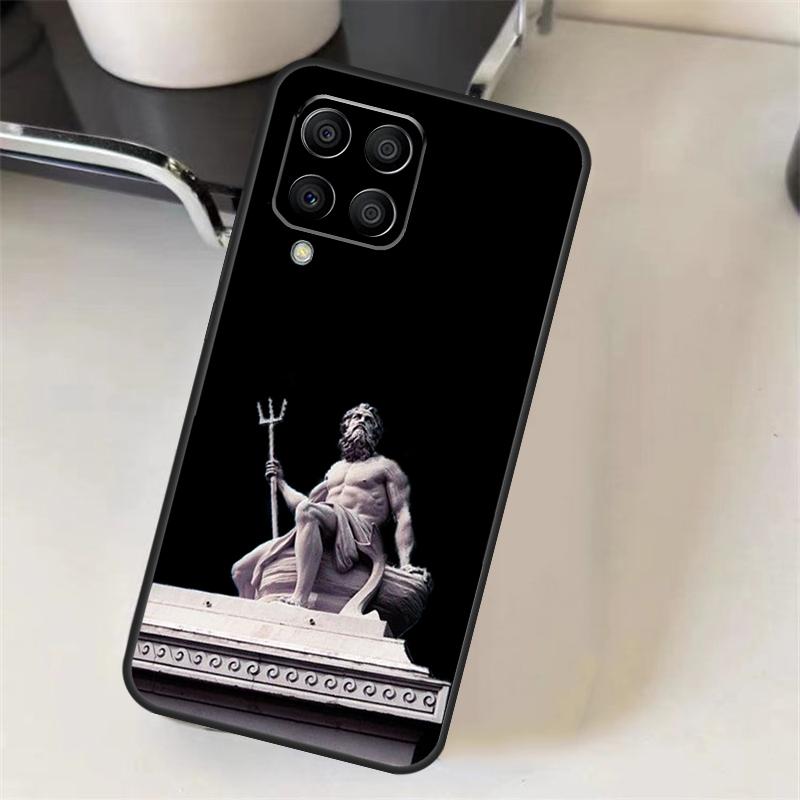Greek God Statue Face Case For Samsung Galaxy M06 M16 M36 M56 M52 M32 M12 M54 M34 M14 M35 M55 M15 M11 M31 M13 M53