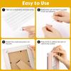 288Pcs Sticky Tack Putty Removable Adhesive Poster Putty Mounting Tacky Putty for Hanging Pictures Art Decorations
