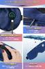 BESTUR Hot Eye Mask USB Rechargeable Eye Mask Silk Ultimate Cordless Lightweight Thin Pure Silk Sleeping Light Blocking Sleep Aid 30 Minute Timer 3