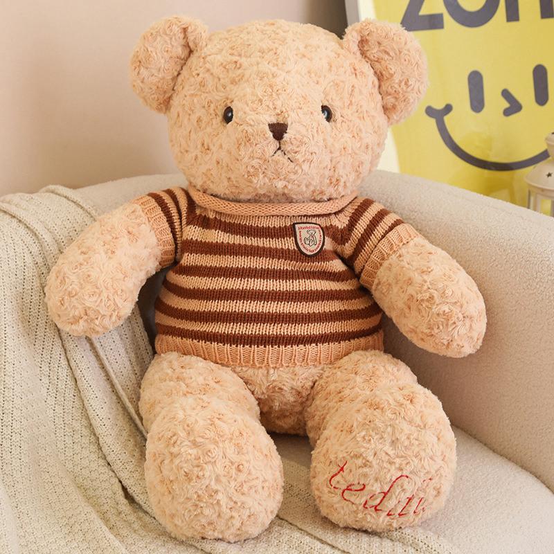 Sweater Bear Sleeping Doll Rag Doll Girl Birthday Gift Hug Bear Plush Toy Teddy Panda Doll Oversized