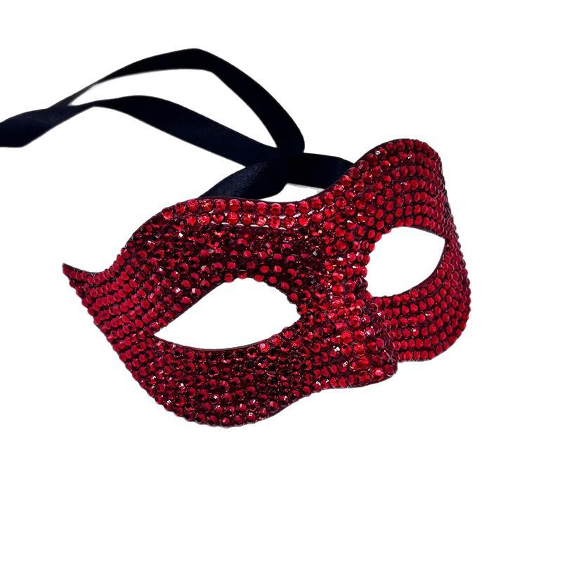 Kristallen Sluier Masker Britse Strass Oogmasker Cosplay Dansmasker Strass Voor Themafeesten Dames Cadeau Dansfeesten