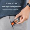 Rechargeable Electric Nose Hair Trimmer for Men - Scissors for Nostrils and Nose Hair Grooming