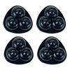 4/8pcs 360°Rotating Wheels Beads Self Adhesive Universal Pulley Mute Mini Swivel Casters Wheel For Furniture Storage Box Roller
