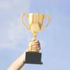 Gold Gold Trophy Awards Magnolia Plastic Award Cup School Rewarding Supply Rose Winner Award Trophy Toy