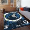 Timberwolves Logo  Carpet, Kitchen Rugs, Yoga Mat, Non-Slip Mats, Rug for Bathroom, Living Room bedroom, Camping Rugs Christmas Gift
