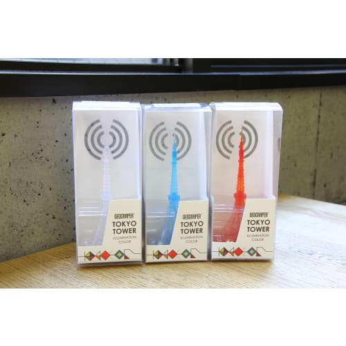 Geocraper Tokyo Tower Illumination Color Clear White