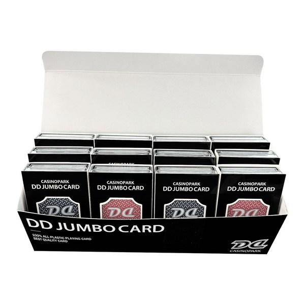DD Card Jumbo Hold'em Card Playing Poker Double-sided Foam Embossing Texas, Korea Representative Board Game