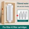 Yipan Shower Filter with 6 Replacement Cartridges