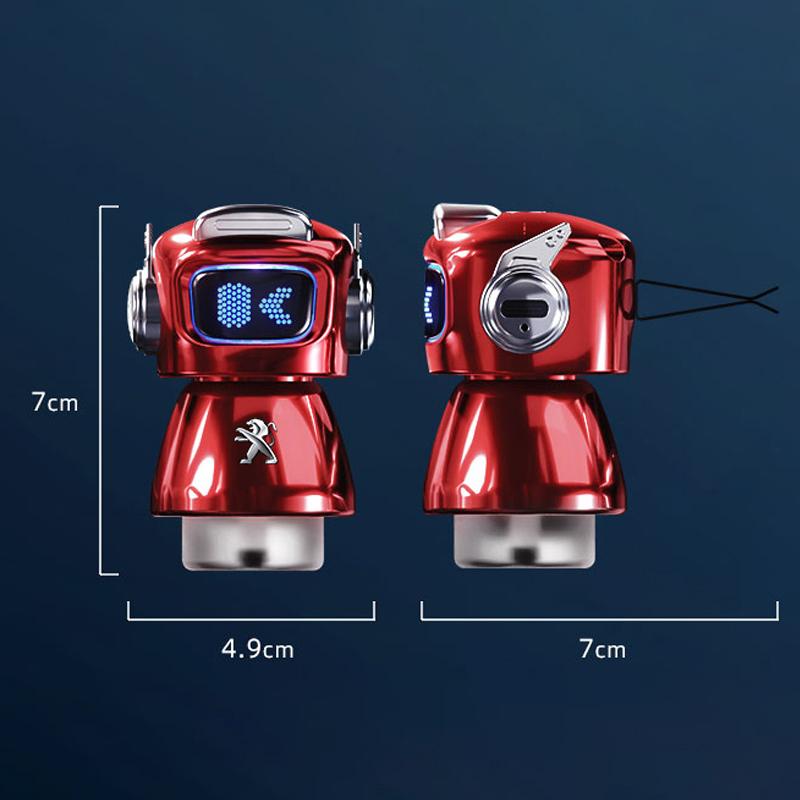 Car Air Outlet Robot Perfume Ornament Fragrance Water Diffuser For Peugeot 107 408 4008 308 3008 5008 508 2008 208 301 106 205