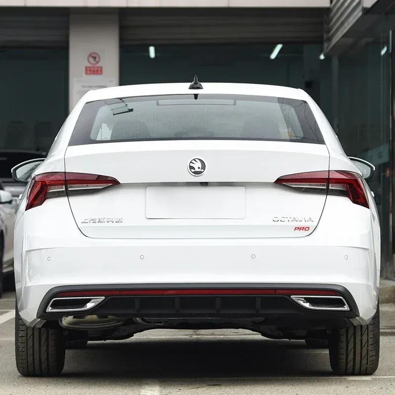 Adesivo 3D 80/90/100mm ABS Griglia Anteriore Auto Adesivo Baule Per Skoda Octavia 2 3 A5 A7 Fabia Rapid 3 Karoq VRS Accessori