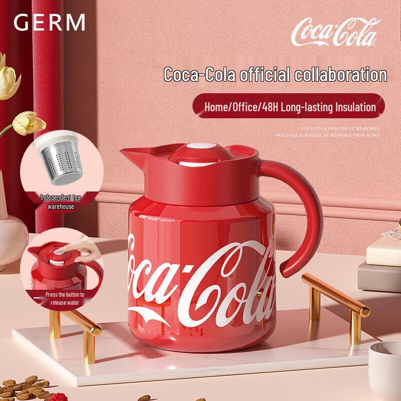 Genu Coca-Cola Co-branded Insulated Thermos Pot